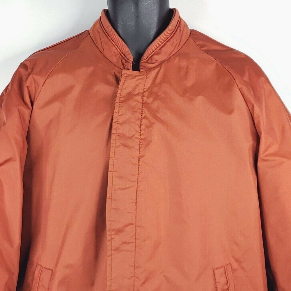 Vintage 70s Sears Outerwear Rust Orange Jacket L - image 1